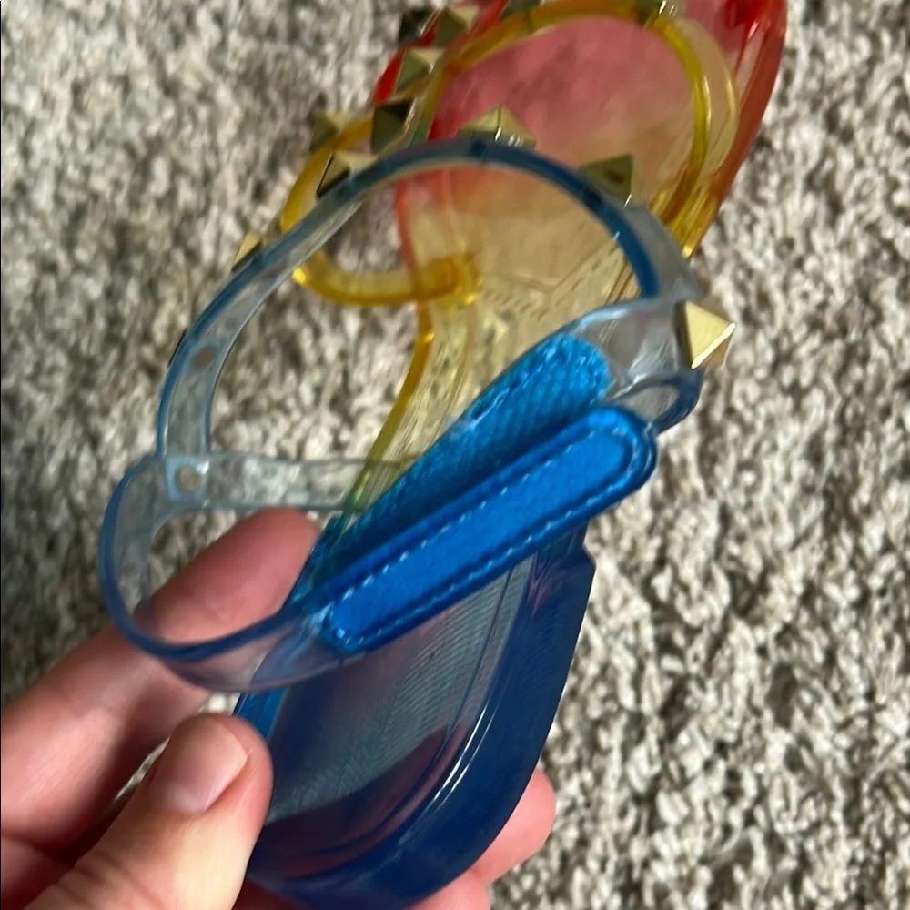 Tahari Colorful Kids Sandals - Size 2 - Picture 5 of 5